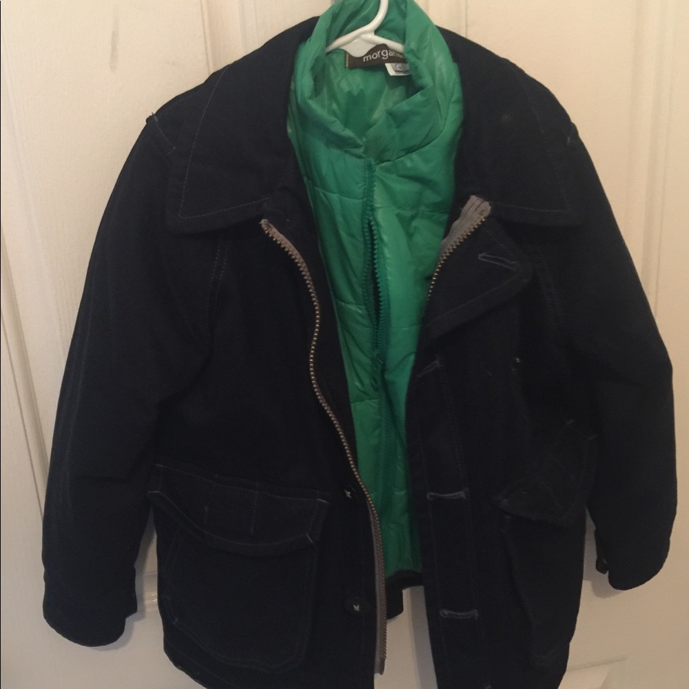 Boys Layered Coat.